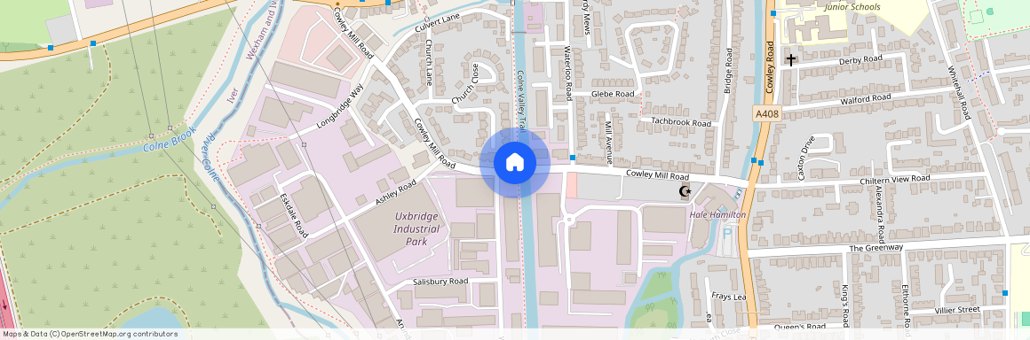 Cowley Mill Road, UB8, Uxbridge