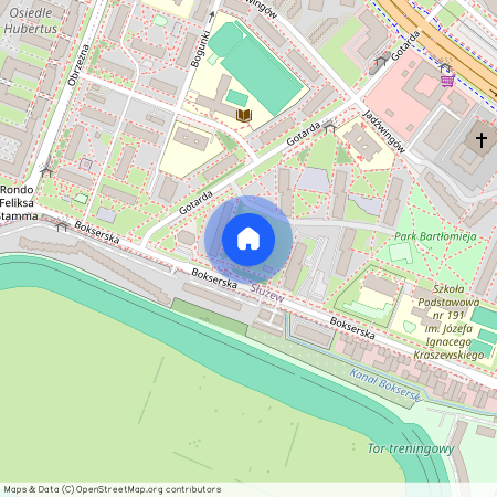 Warszawa Mokotów, Bokserska