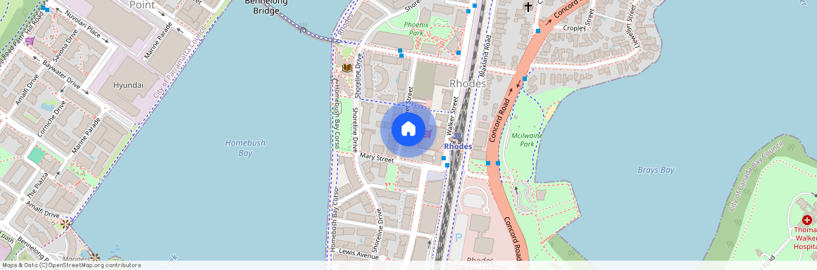 Level 24, 2402/8 Walker st, Rhodes, NSW 2138