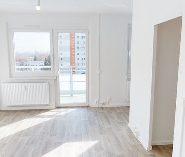 Barrierearme 1-Raum-Wohnung mit Balkon und Einbauküche - Photo 2