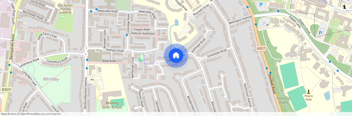 Studio Flat, Stanhope Road, Reading