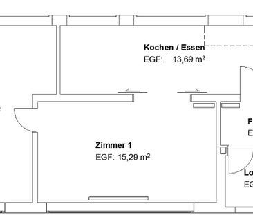 Charmante 2 ZKB mit Loggia! - Foto 1