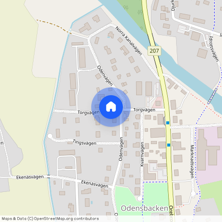 Torgvägen, Odensbacken