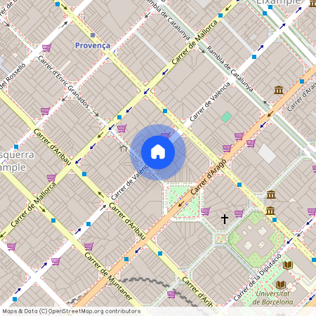 Carrer de València, 228, LEixample, L'Eixample, Catalonia 08007, L-Eixample