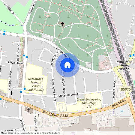 Badger Avenue, Crewe, CW1