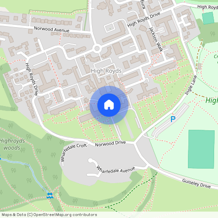 Clock Tower, Norwood Drive, Ilkley, Yorkshire, LS29 6GU, Menston