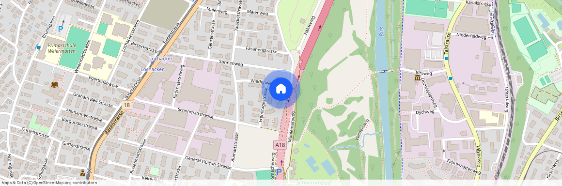 4153, Kanton Reinach, Wiedenweg, 6