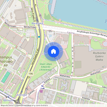 ul. Kaliska, Łacina, Nowe Miasto, Poznań, wielkopolskie