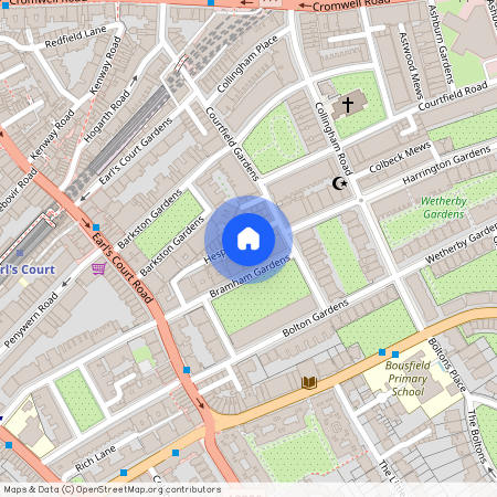 Bramham Gardens, Earls Court, London