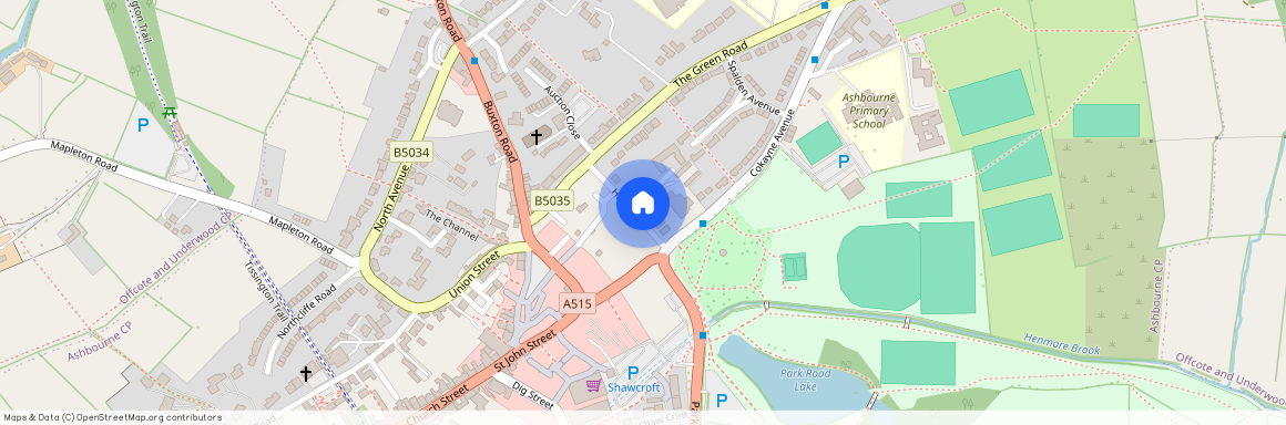 Hall Lane, Ashbourne DE6 1EB