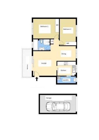 Airy Apartment With Lock Up Garage - Photo 5