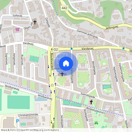 Johannesgade 4, st.tv., 7100, Vejle