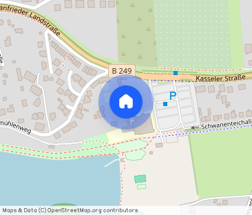 Top-Lage am Schwanenteich: Helle Dachgeschosswohnung in ruhiger Umg... - Photo 1