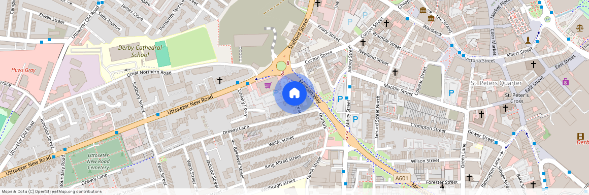 Talbot Street, Derby, DE1