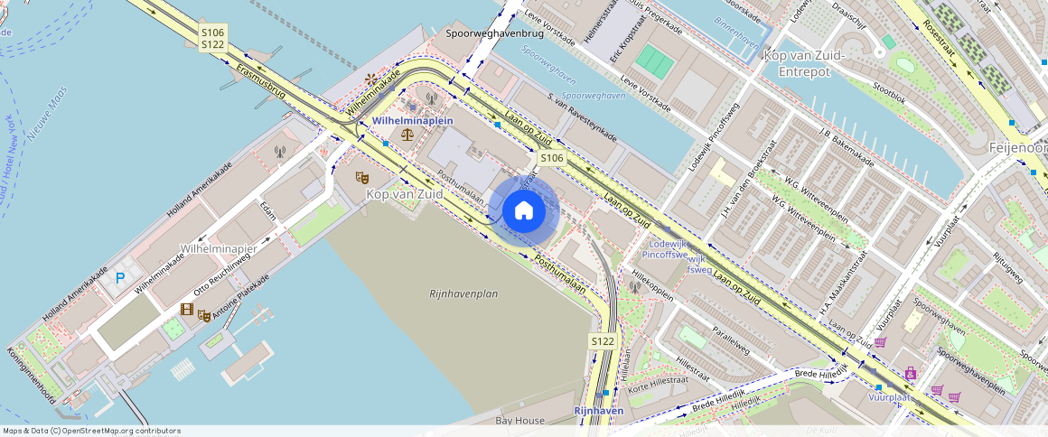 Laan op Zuid 115h, Kop van Zuid, Rotterdam