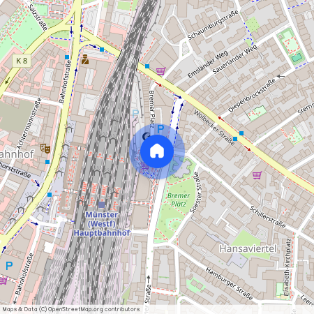 Bremer Platz 50-52, 48155 Münster (Westfalen) - Centrum