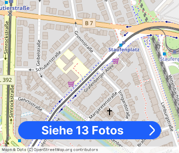 Moderne, möblierte 2-Zimmer-Wohnung mit Balkon in Düsseldorf-Flinge... - Foto 1