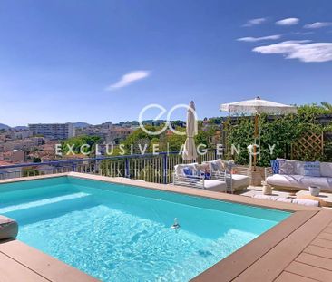 Location meublée à l'année - Toit terrasse de 108m² rénové par arch... - Photo 4