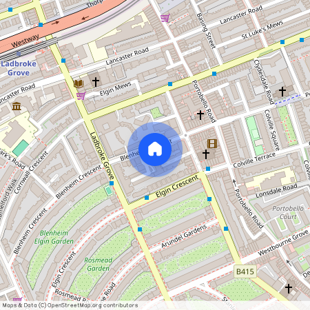 Blenheim Crescent, Notting Hill, W11