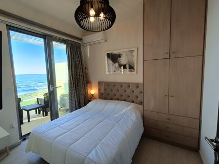 Ενοικιάζεται μοναδική παραθαλάσσια επιπλωμένη μεζονέτα με τζάκι πάρκινγκ και απίστευτη θέα Γούβες Ηράκλειο Κρήτη - Photo 3