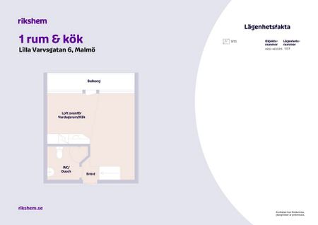 Lilla Varvsgatan 6, lgh 1203, Västra Hamnen - Foto 2