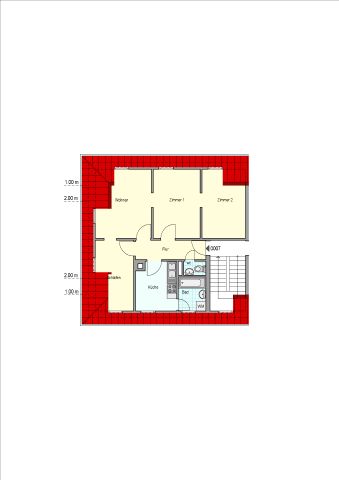 Top sanierte Wohnung mit Altbauflair in ES-Mettingen! - Photo 2