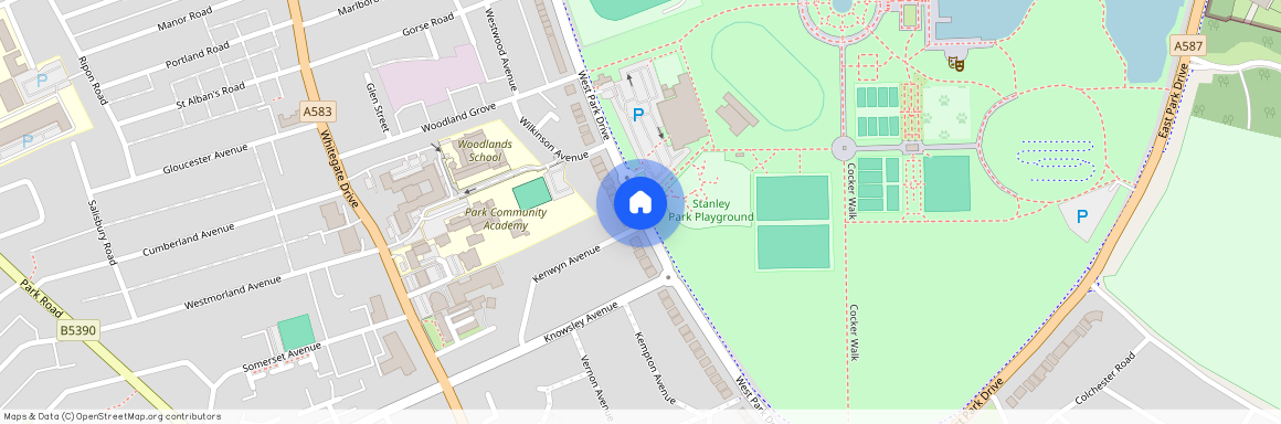 West Park Drive, Blackpool, FY3