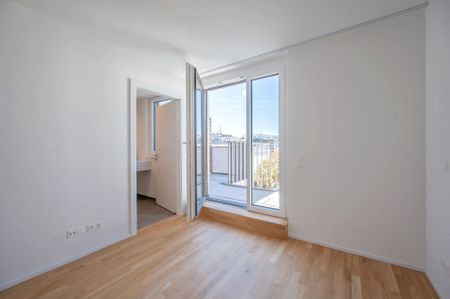 ASG IV-Qualitatives Wohnen in urbaner Lage: fantastischer 2-Zimmer ERSTBEZUG mit TERRASSE! Provisionsfrei! - Photo 3