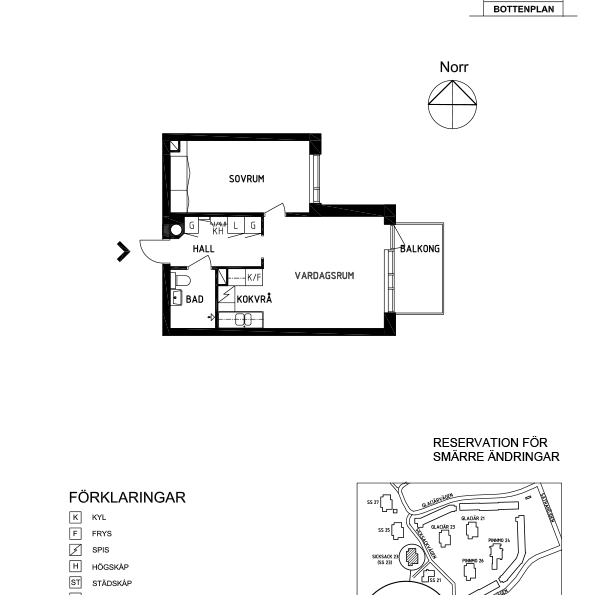 Sicksackvägen 23, våning 4 - Photo 1