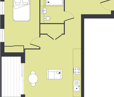 1 bedroom apartment to rent - Photo 5