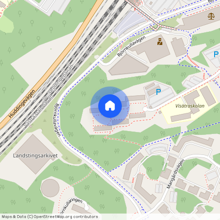 Flemingsberg, Huddinge, Stockholm, Visättravägen 71