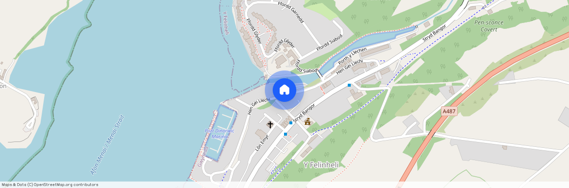 Hen Gei Llechi, Y Felinheli