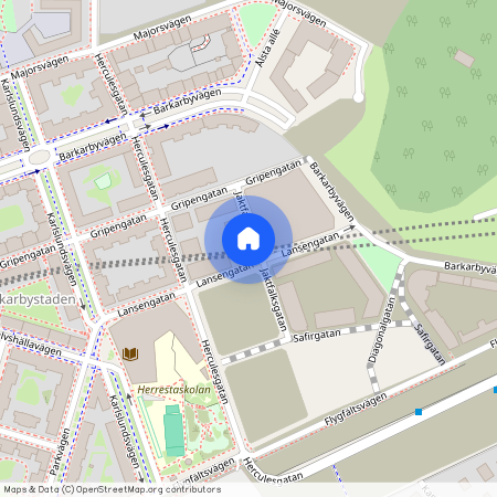 Jaktfalksgatan 4, Barkarbystaden