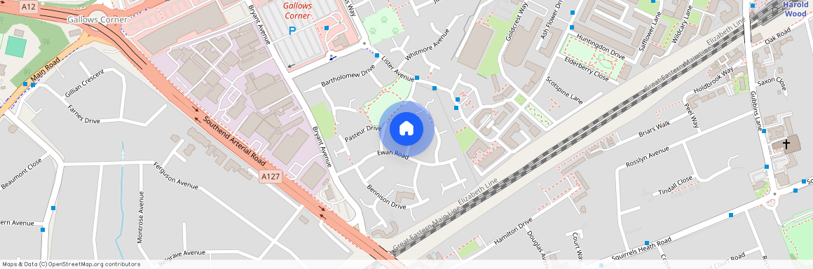 Jacobs Avenue, Romford, Harold Wood