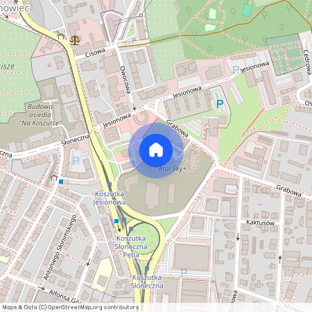 al. Wojciecha Korfantego, Koszutka, Katowice, śląskie