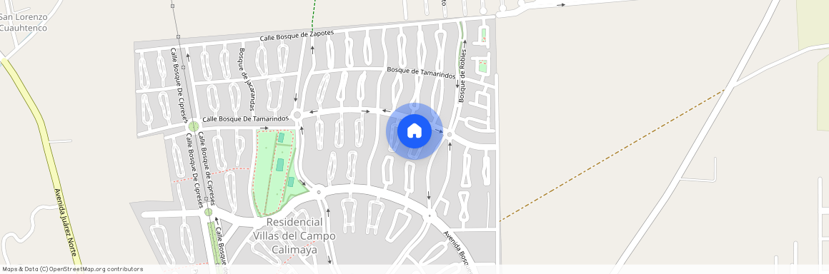 Residencial Villas del Campo Calimaya, Calimaya, Estado de México, 52232, México