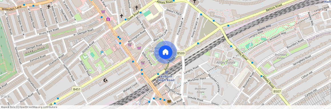 Hermit Place, London, Kilburn, NW6