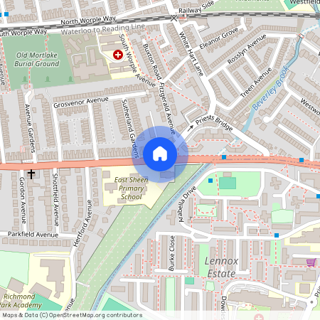 Upper Richmond Road West, East Sheen, SW14