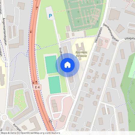 Valhalla, Örnsköldsvik, Västernorrland, Fridhemsvägen 4 D