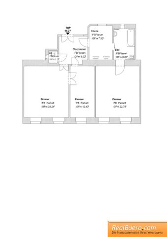 UNBEFRISTETE HELLE ALTBAUWOHNUNG IN DER GUDRUNSTRASSE - Photo 5