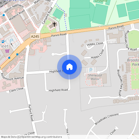 Highfield Road, West Byfleet, KT14 6QX, Surrey