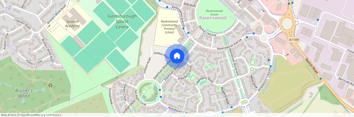 Downham Boulevard, Ipswich, Suffolk, IP3