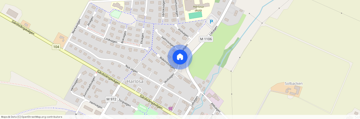 Skolvägen, Harlösa