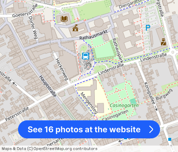 +++1 Raum City Appartement mit Balkon in zentraler Lage+++ - Photo 1