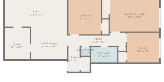 Appartement 5 1/2 à Louer Brossard - Photo 3