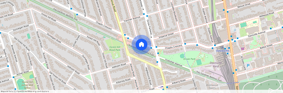 119 Chaplin Crescent Unit# Main, Toronto