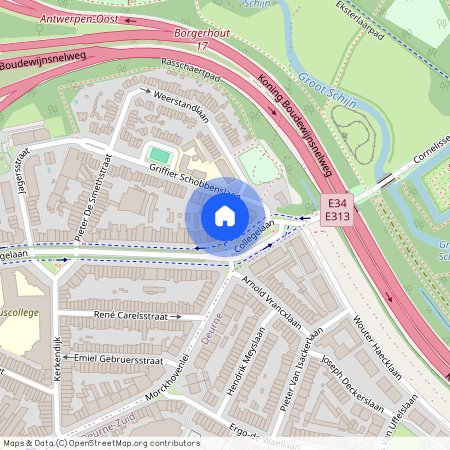 Collegelaan, 163, 2140, Borgerhout