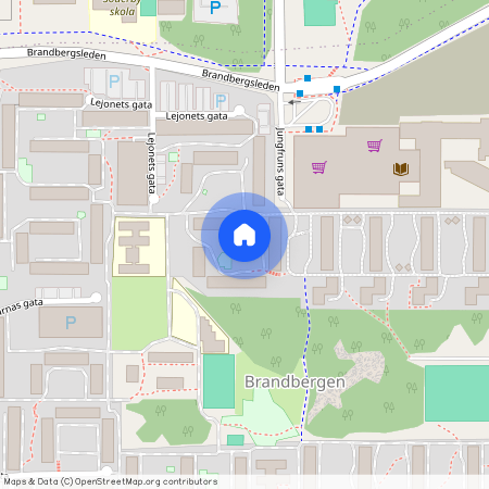 Brandbergen, Haninge, Stockholm, Lejonets Gata 356