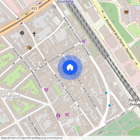 Rue César Franck, 25A, 21, 1050, Ixelles