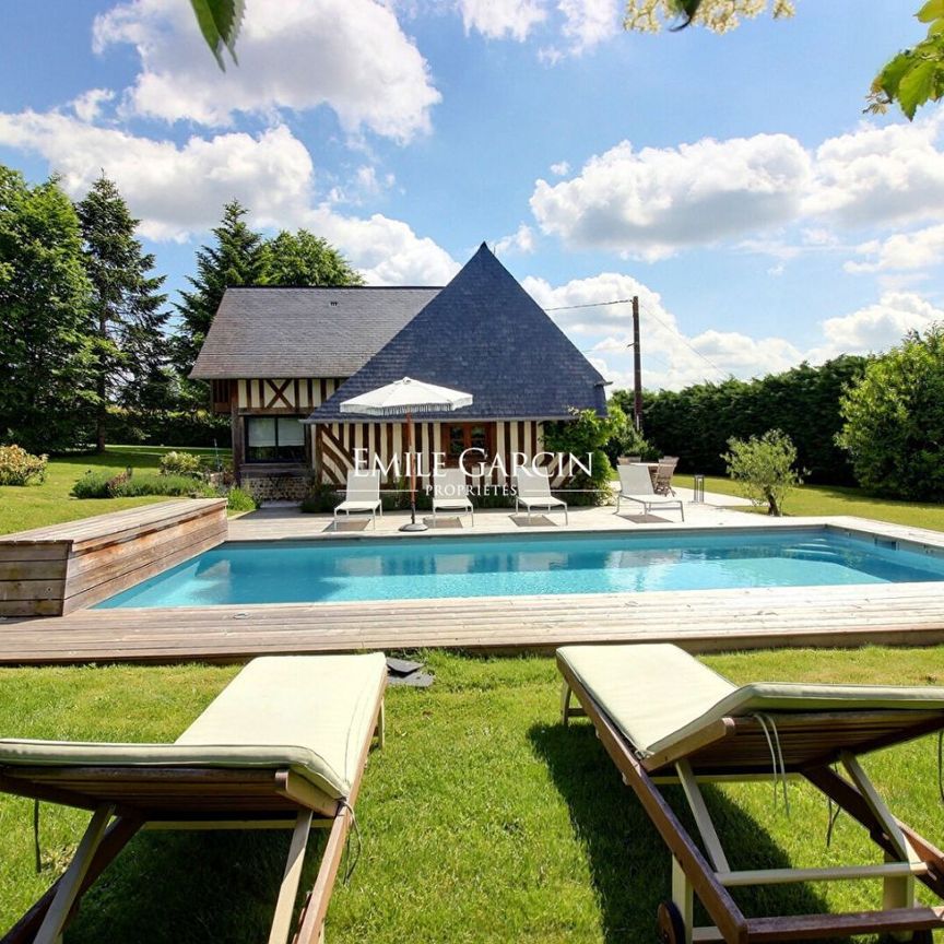 Très jolie maison de style normand avec piscine, aux portes de Deauville. - Photo 1